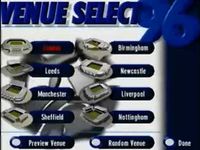 une photo d'Ã©cran de UEFA Euro 96 England sur Sega Saturn